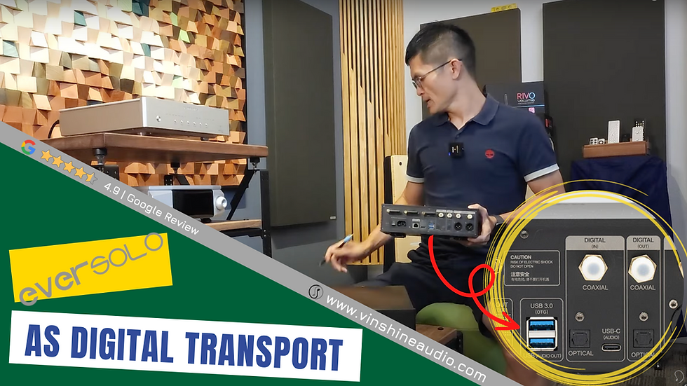 eversolo DMP-A6 as Digital Transport