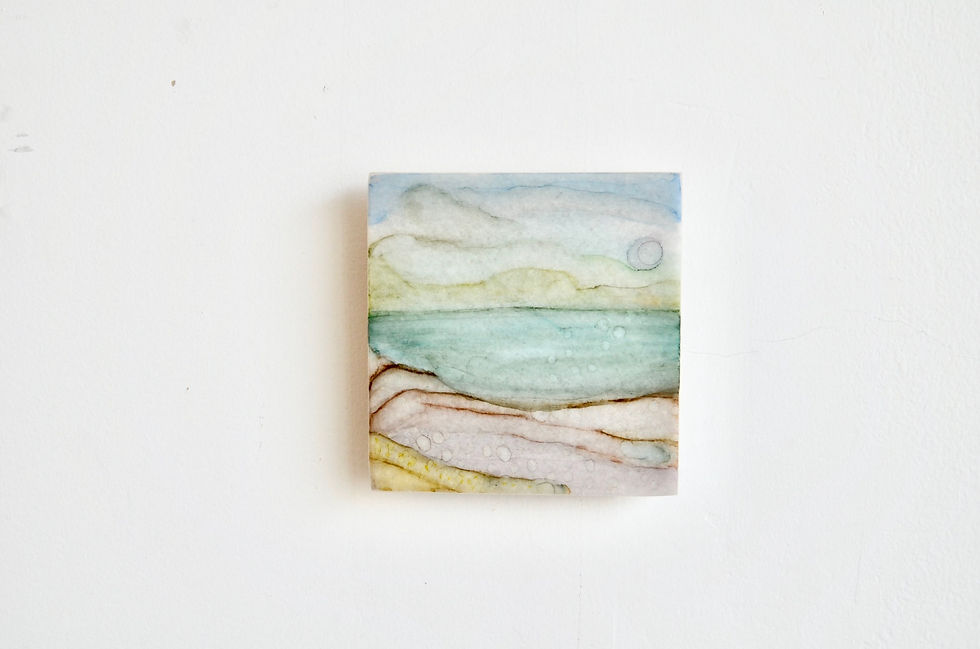 Thumbnail: Painted Marble | Landscapes Small Square