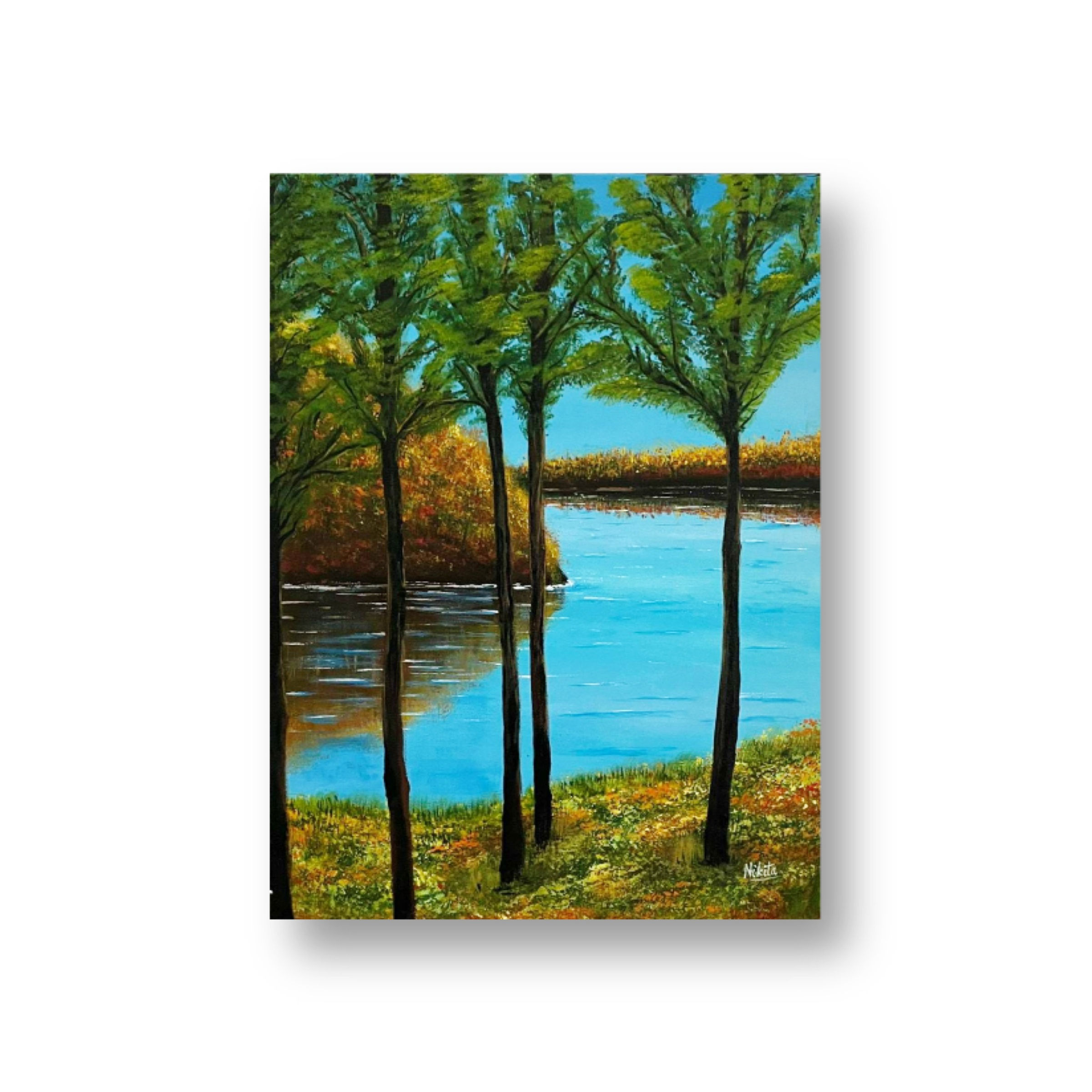 Original Acrylic Painting | River View