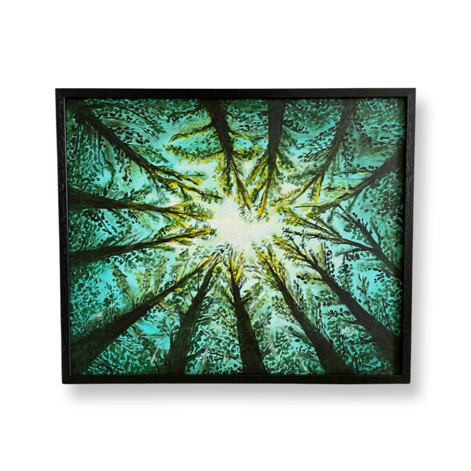 Original Acrylic Painting | Canopy of Trees