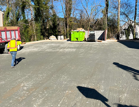 grading and paving