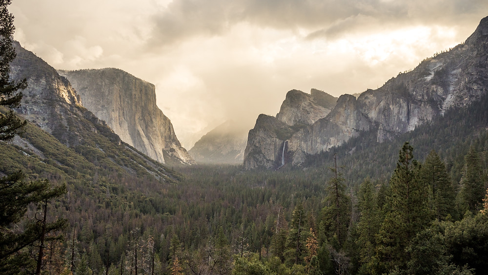 Yosemite Nationalpark Wasserfall