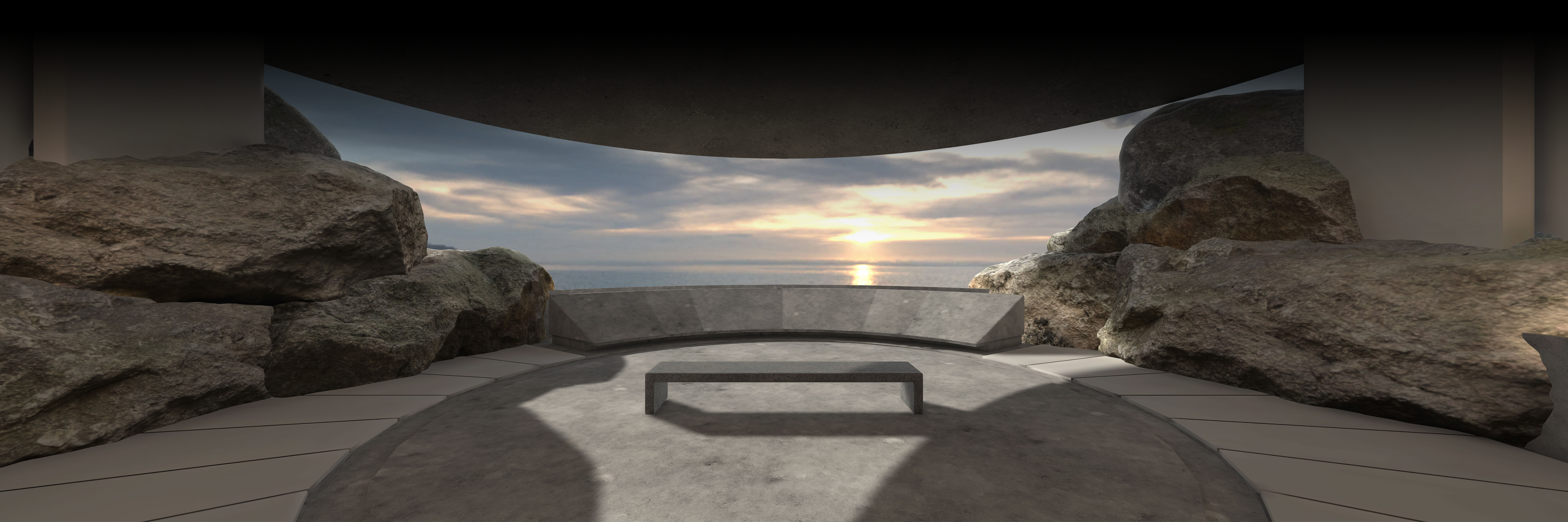 Teledomica, XR Viewer, Rocks, 3D Catalogue, Launch Screen, Oculus Quest, Meta Quest.
