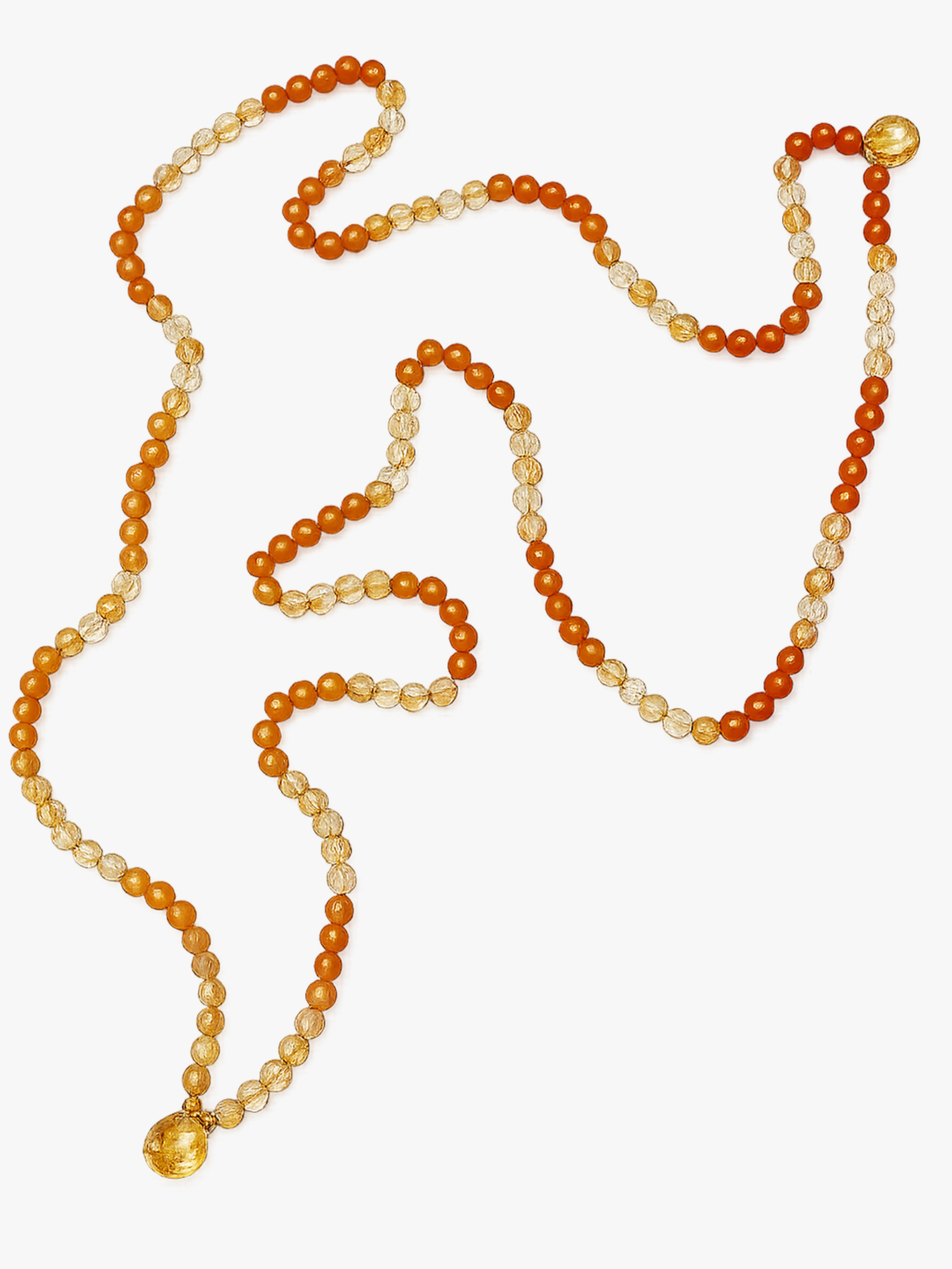 CHAKRA SCAPULAR NECKLACE ~ SOLAR PLEXUS