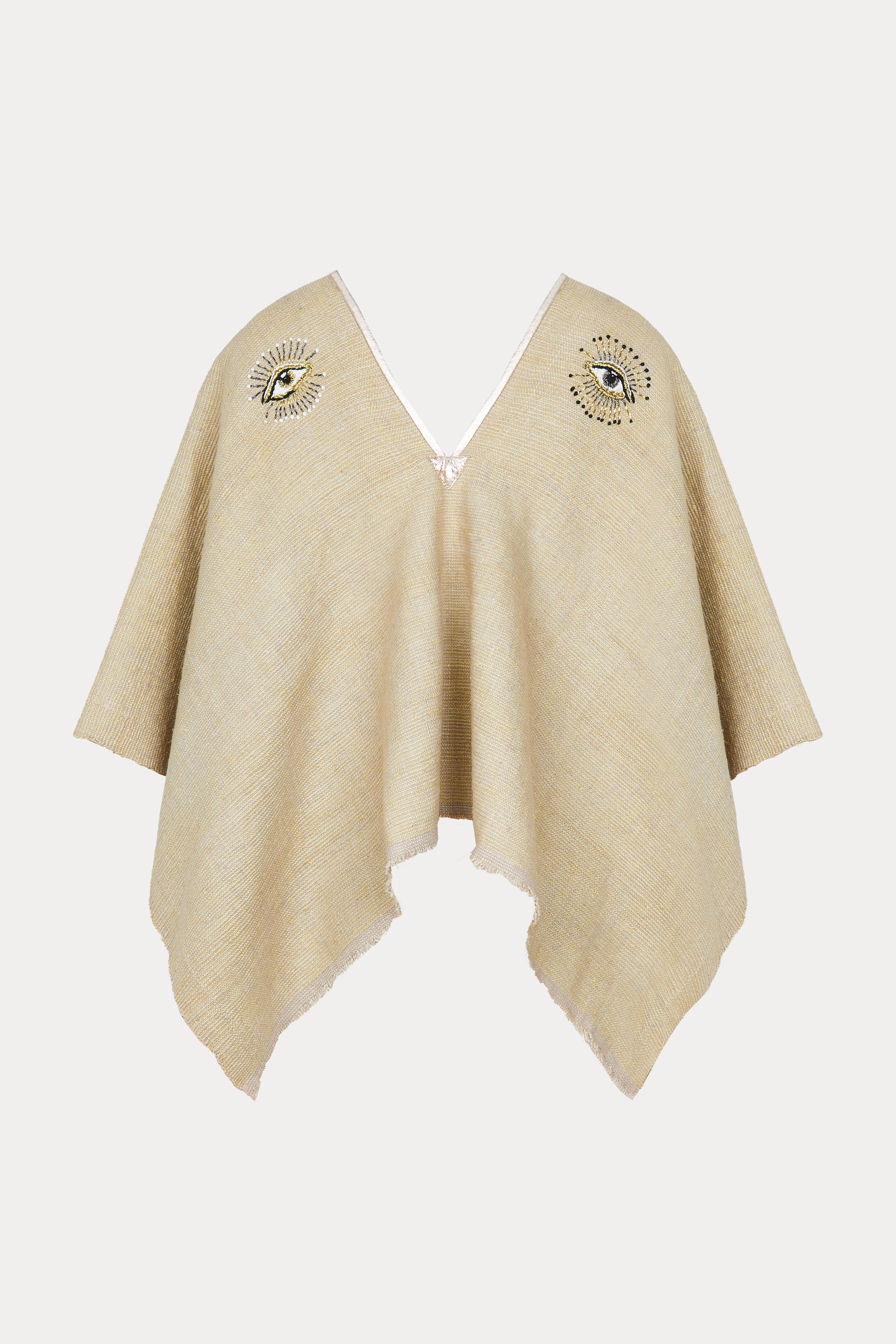 PONCHO I SEE U - Silver