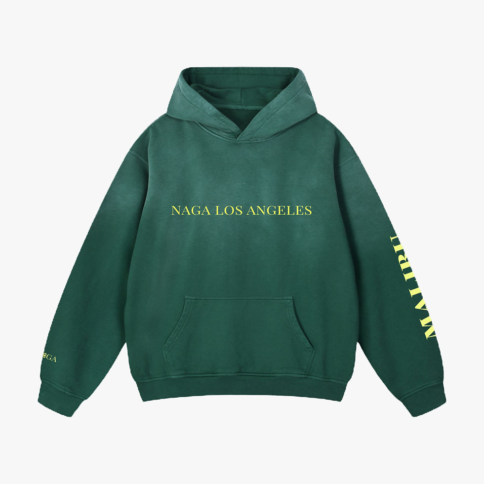 Miniature : HOODIE NAGA MALIBU - GREEN