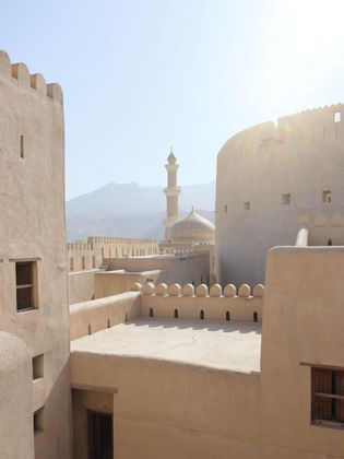 nizwa, oman, mosque, fort