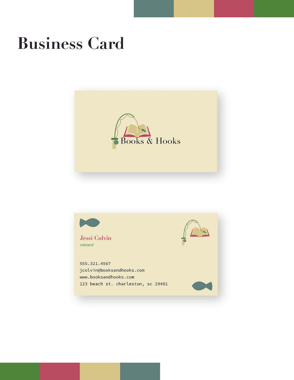 Page 5 - Example Business Cards