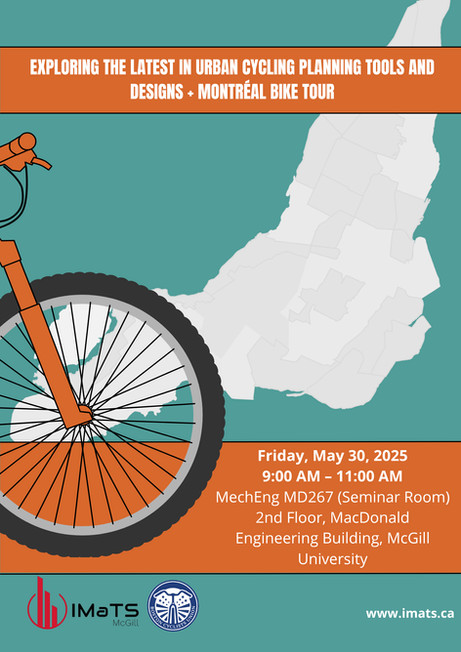 Seminar "Exploring the Future of Urban Cycling" + Montreal bike tour