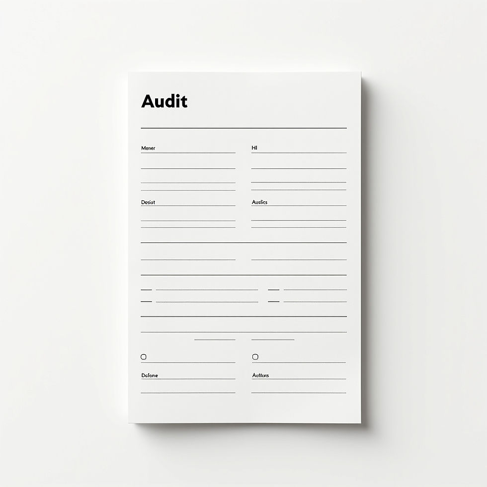 Checklist Auditoría Impresa