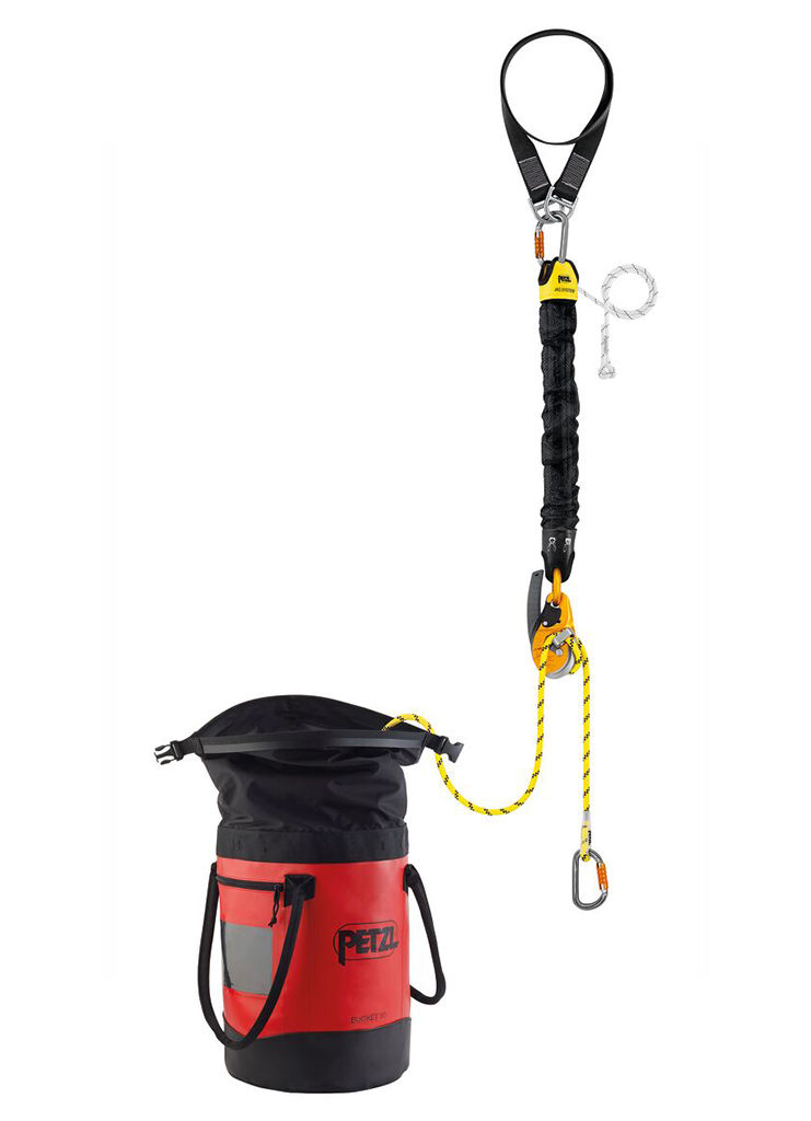 JAG RESCUE KIT Kit de rescate reversible con polipasto JAG SYSTEM descensor I’d