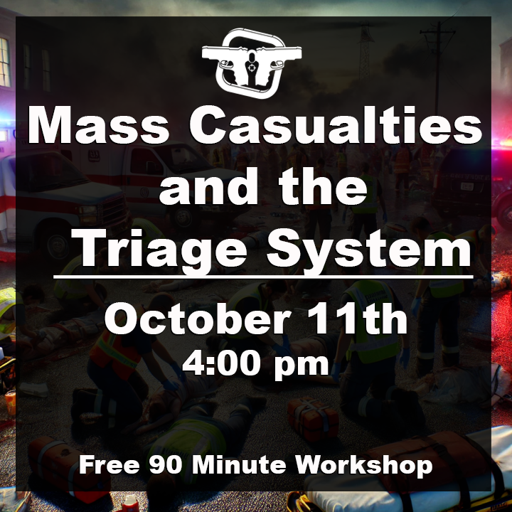 First Aid Training, Triage System, mass casualties, free class