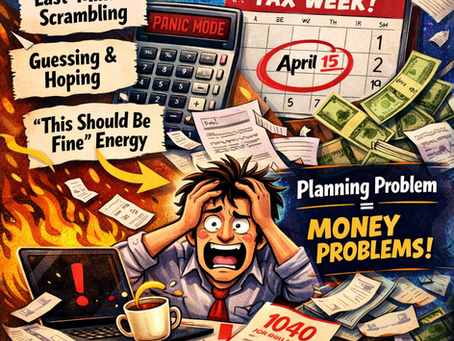 Tax Week Is Here… Did You Plan or Just Vibe Your Way Into It? 😅