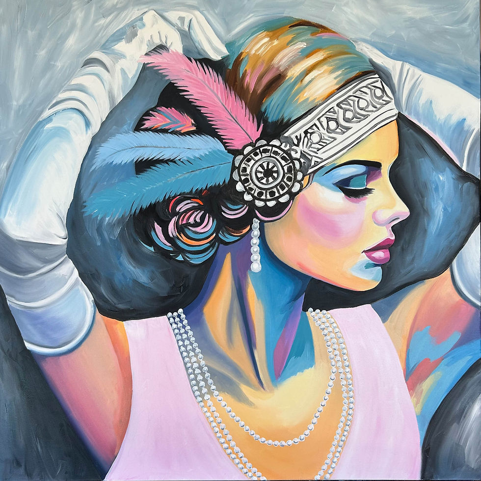 THE GADSBY GIRL - Original Fine Art Oil Painting