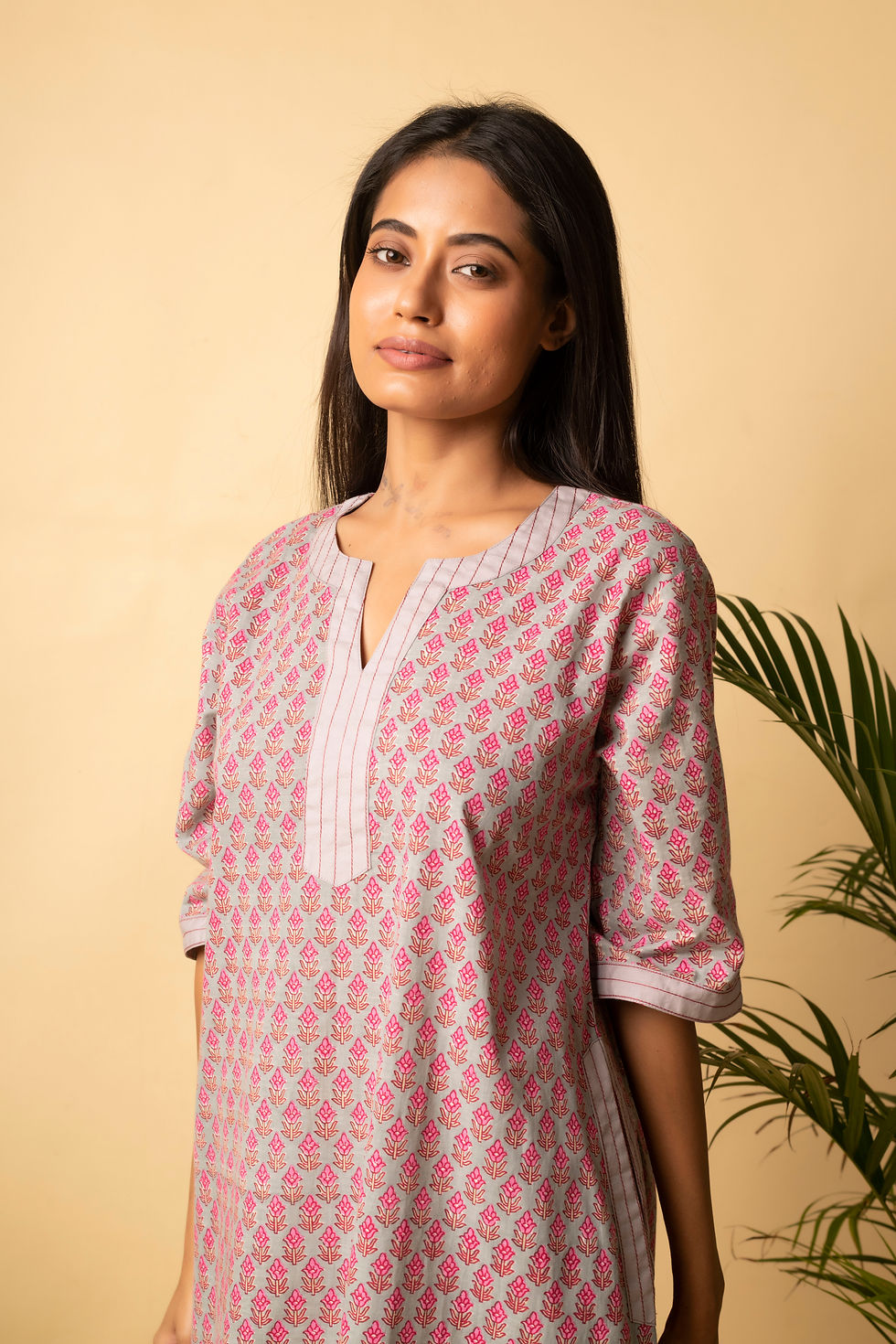 Thumbnail: Blue Flower Lounge Wear – Soft Cotton Comfort with a Story