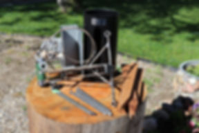 5"Big Sky Bear" Pipe Set - Foot Cable Restraint 7" Trigger