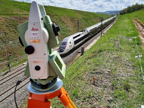 travaux SNCF géomètre chalon sur saone 71