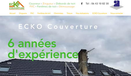 ECKO Couverture couvreur zingueur à Ciry-le-Noble Création et gestion de site internet à Châtenoy-le-Royal S&D COULON