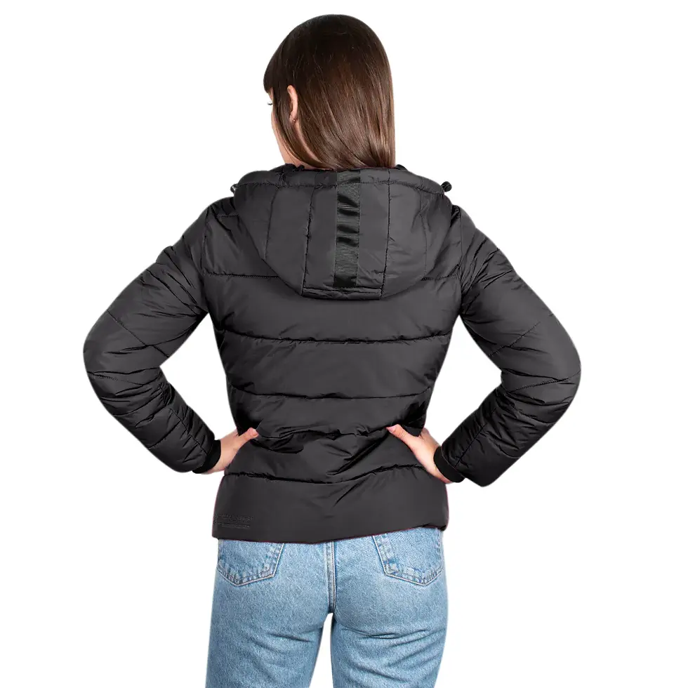 תמונה ממוזערת: מעיל אליס, שחור, גב המעיל