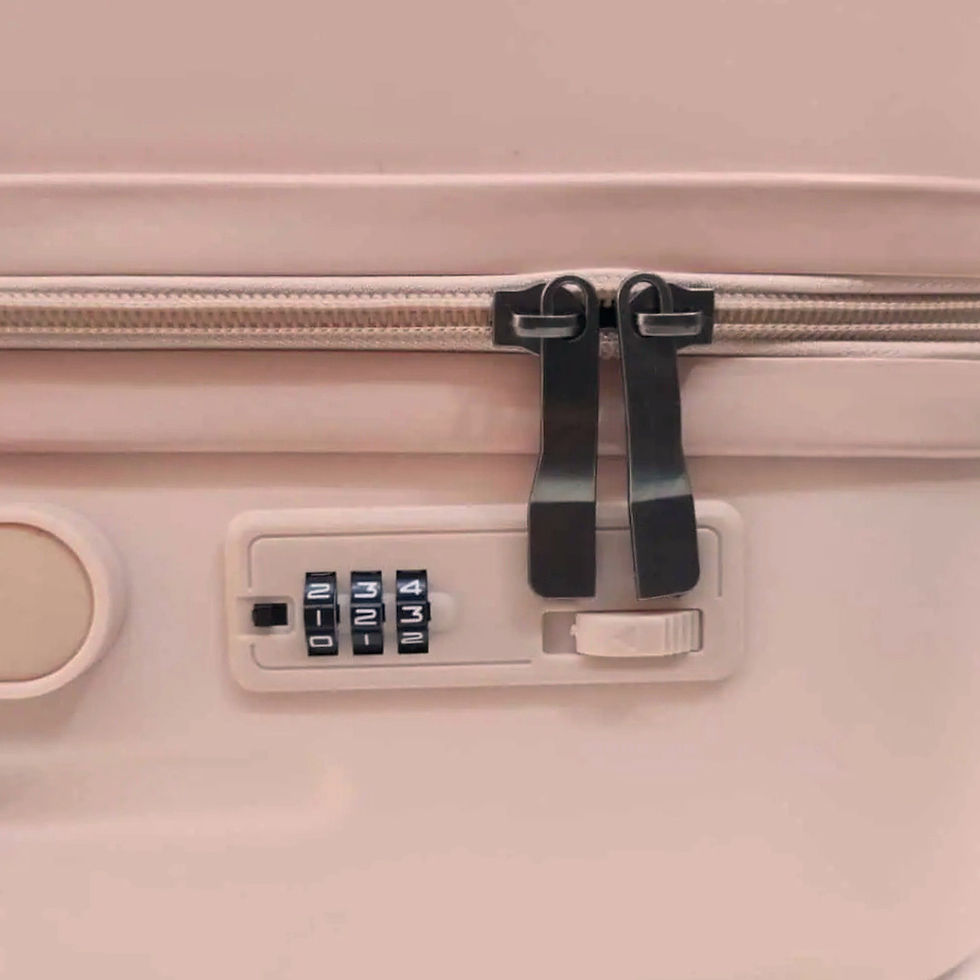 תמונה ממוזערת: מזוודת טרולי חד קרן- 18 אינץ, צבע ורוד- מנעול מובנה