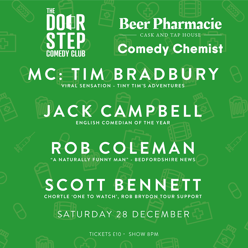Comedy Chemist at the Beer Pharmacie