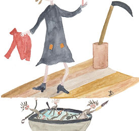 la mort à vivre et l'humour..