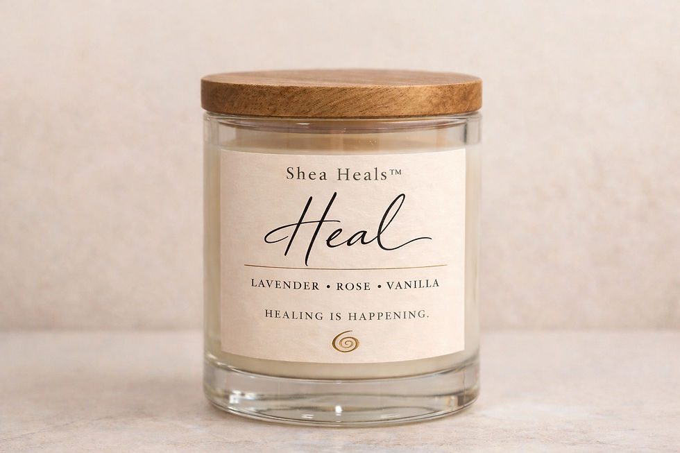 Thumbnail: Shea Heals™ Luxury Healing Candle Collection