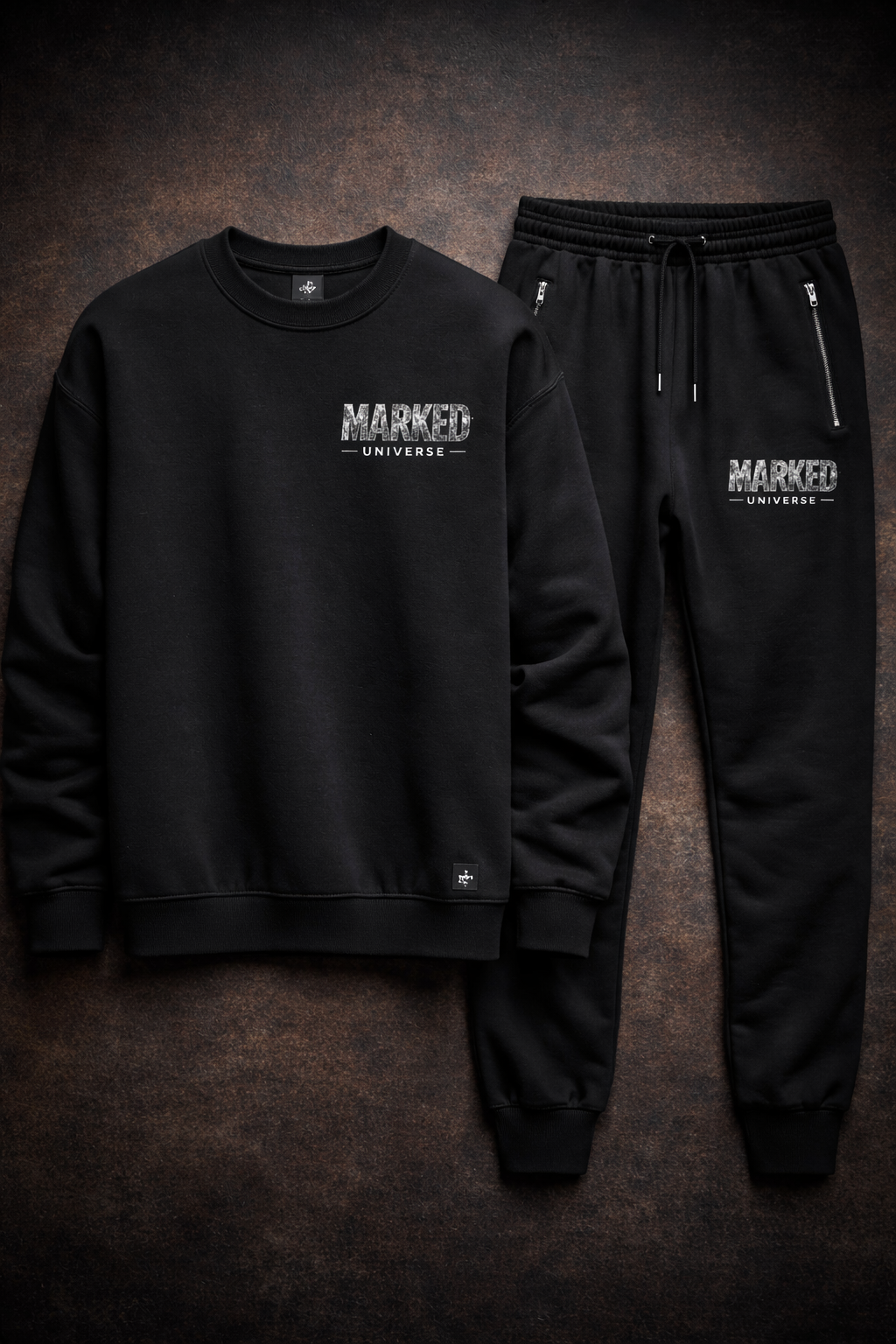 MARKED UNIVERSE JOGGERS (black, white, grey)