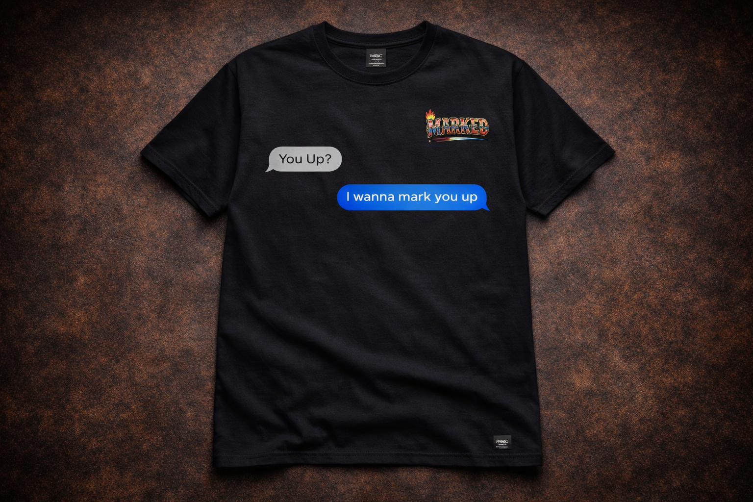 MARKED IMESSAGE TEES (BLACK, WHITE, RED)