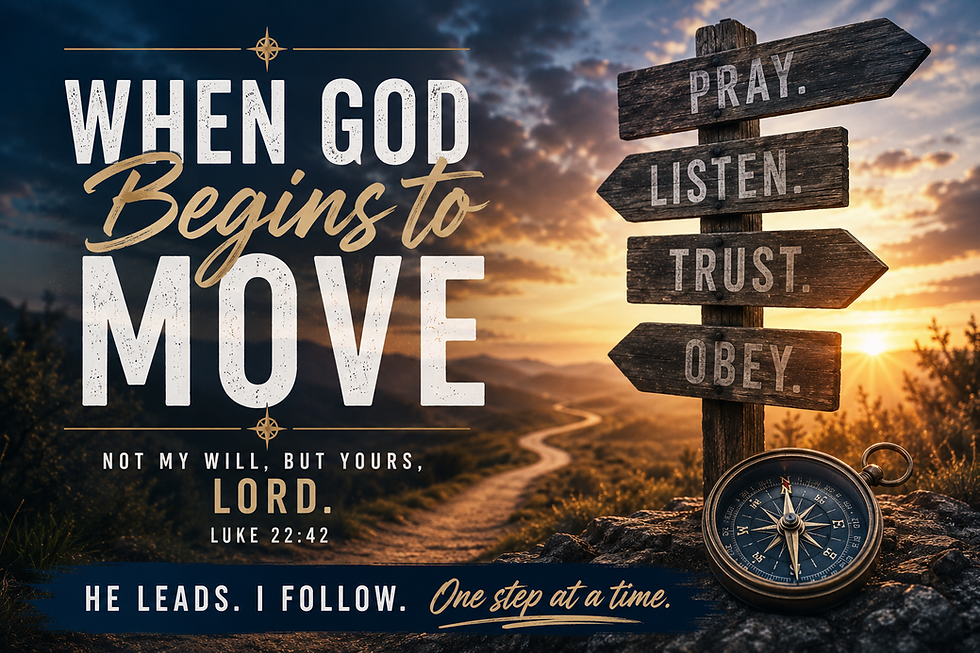 When God Begins to Move