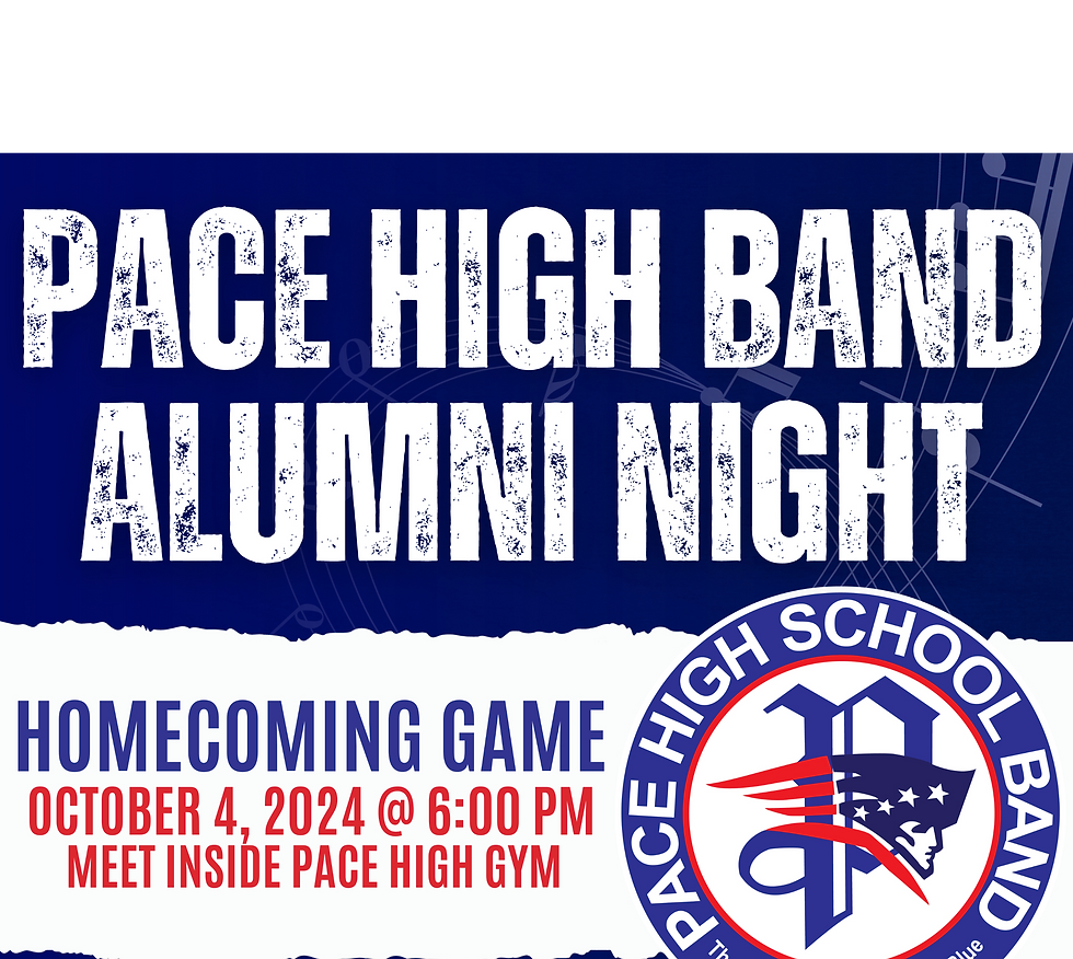 Pace High Band Alumni Night