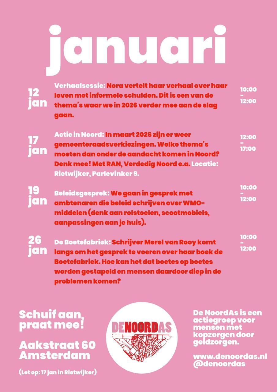 Kom kennismaken met de NoordAs in januari 