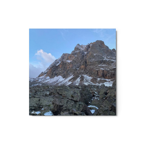 Near Peak 12,090, Montana, Beartooth Mountains Metal Print
