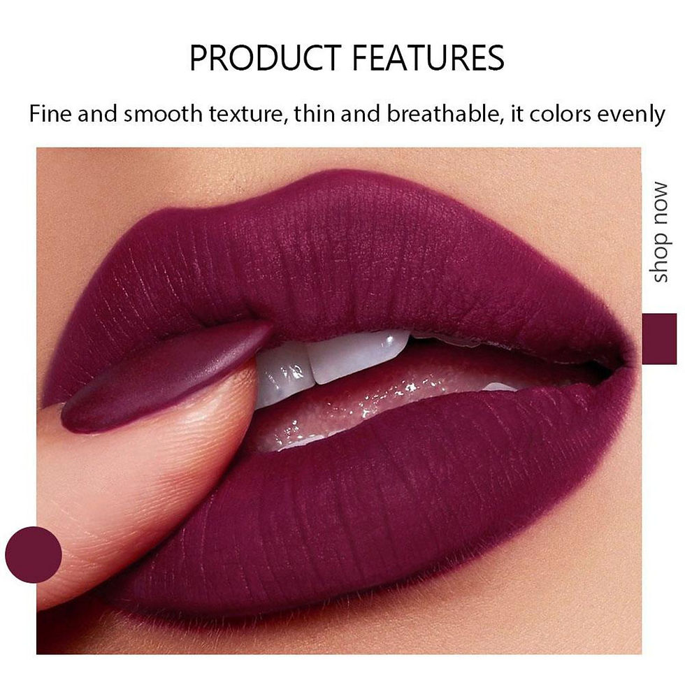 Thumbnail: 5-Color Matte Velvet Lipstick Set - Cup-Proof Formula