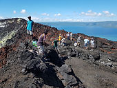 Climbing Mt Tavurur volcano in Rabaul.j