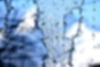 Blue curtain