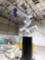 XtreeE robot on pedestal