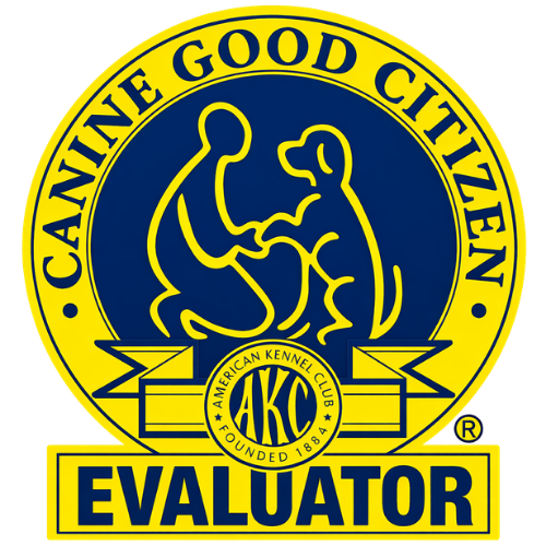 canine good citizen evaluator icon badge