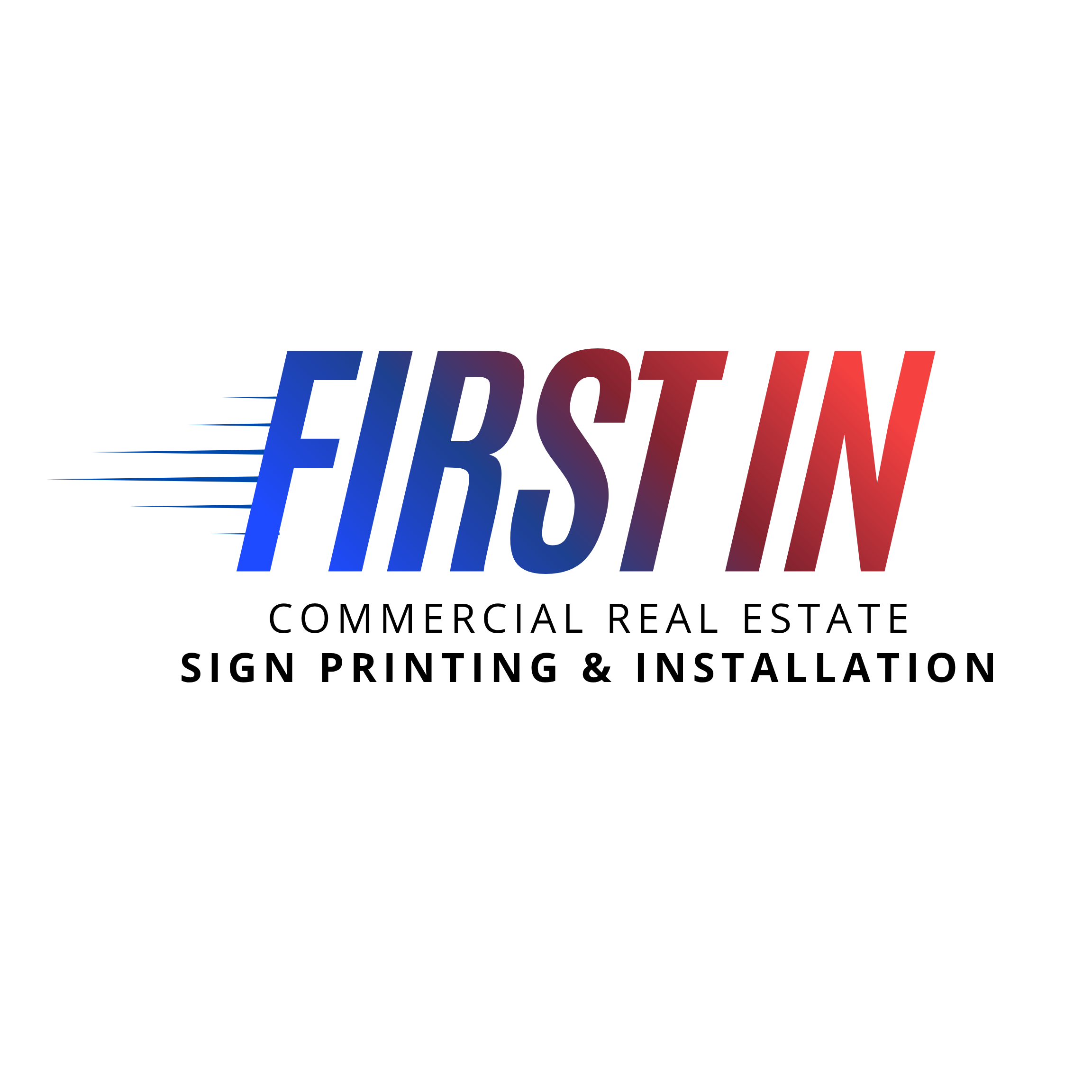 First In Signs Color Logo