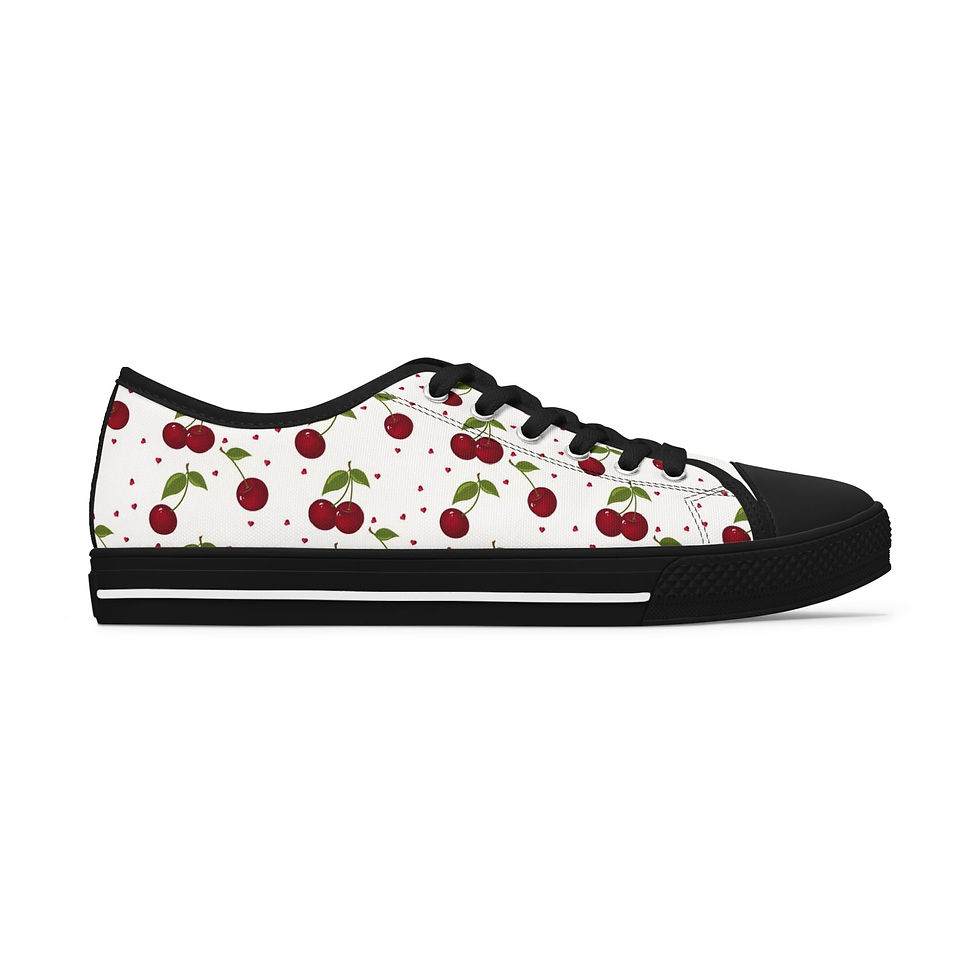 Thumbnail: Cherry Low Top Sneakers for Women