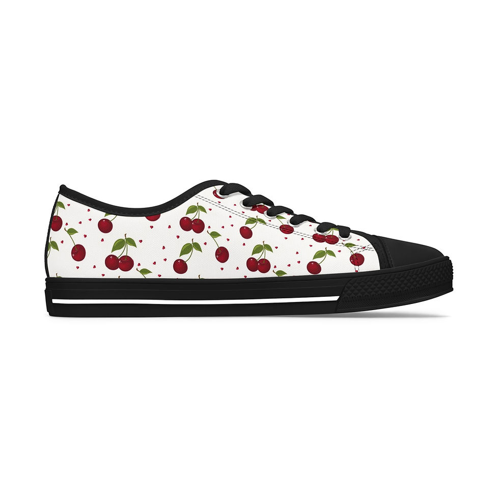 Thumbnail: Cherry Low Top Sneakers for Women