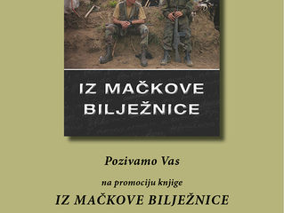 Promocija knjige
Zlatka Brozinčevića - Mačka
"Iz Mačkove bilježnice"