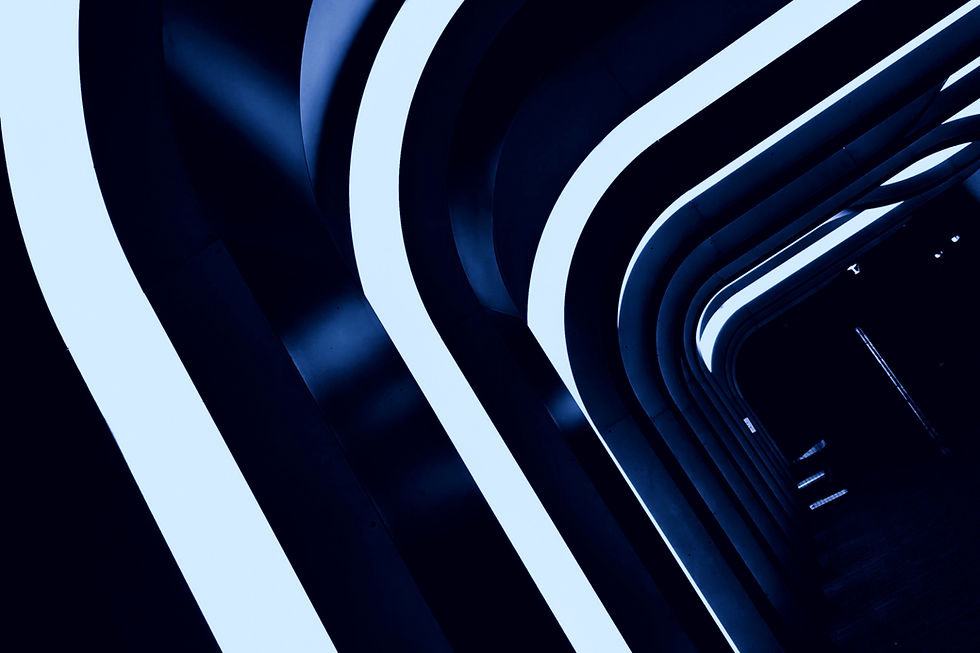 Futuristic Light Tunnel