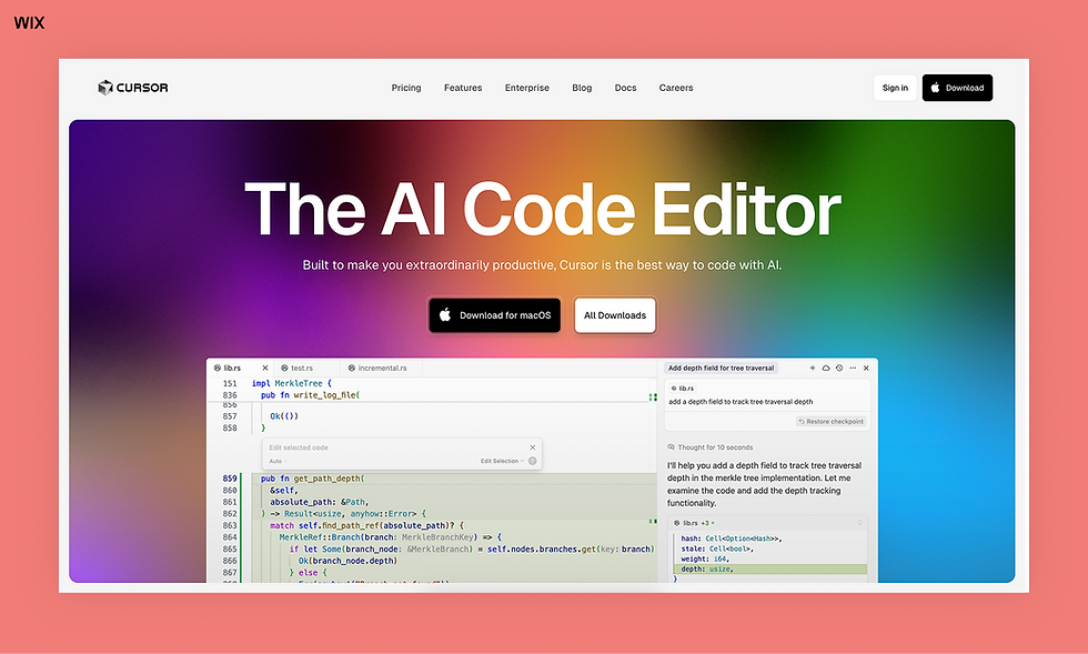 best vibe coding tools cursor