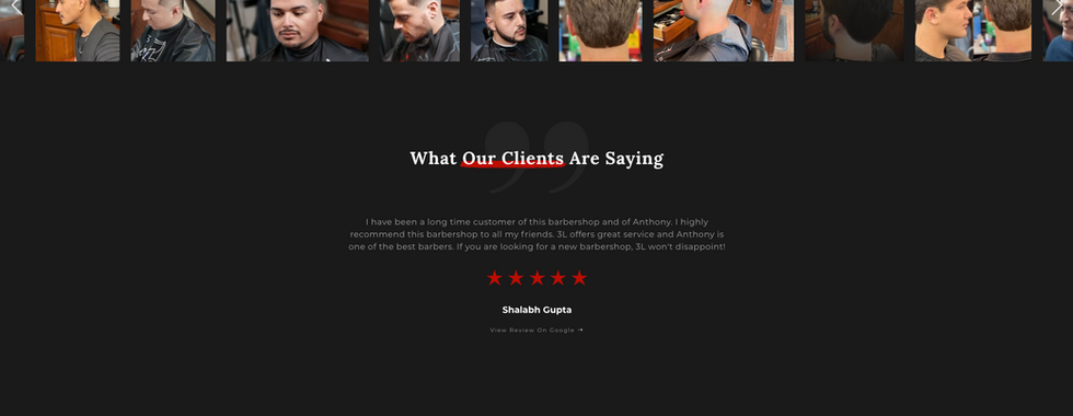 barber shop wix bookings integration