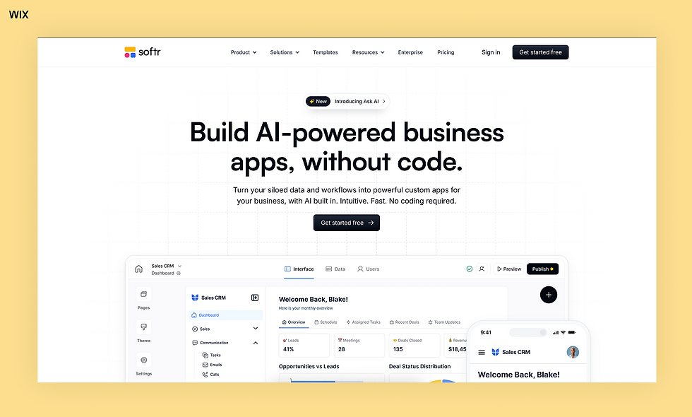 softr app builder