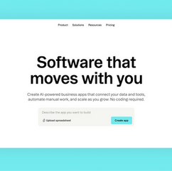 glide homepage screenshot