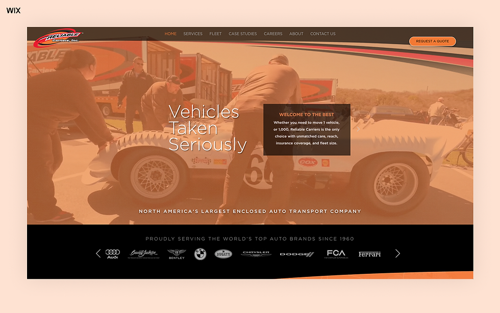 reliable carriers transportation company