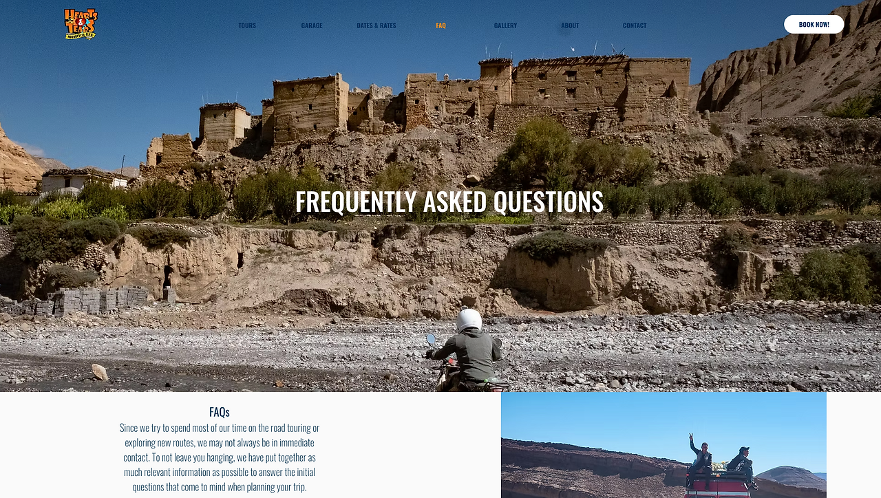 travel website faq booking website 