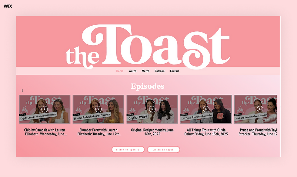 the toast podcast